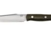 Bark River Ultra Lite Field Knife CPM 3V Green Canvas Micarta, Cuchillo Bushcraft