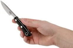 Bark River Rascal II CPM 154 Black Canvas Micarta Cuchillo De Caza -Knives And Tools Comercio BRK14 152BKRC 05 bark river knives