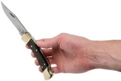 Buck 110 Folding Hunter Navaja, Con Ranuras Para Los Dedos -Knives And Tools Comercio BUCK0110BRSFG B 08 buck v201907