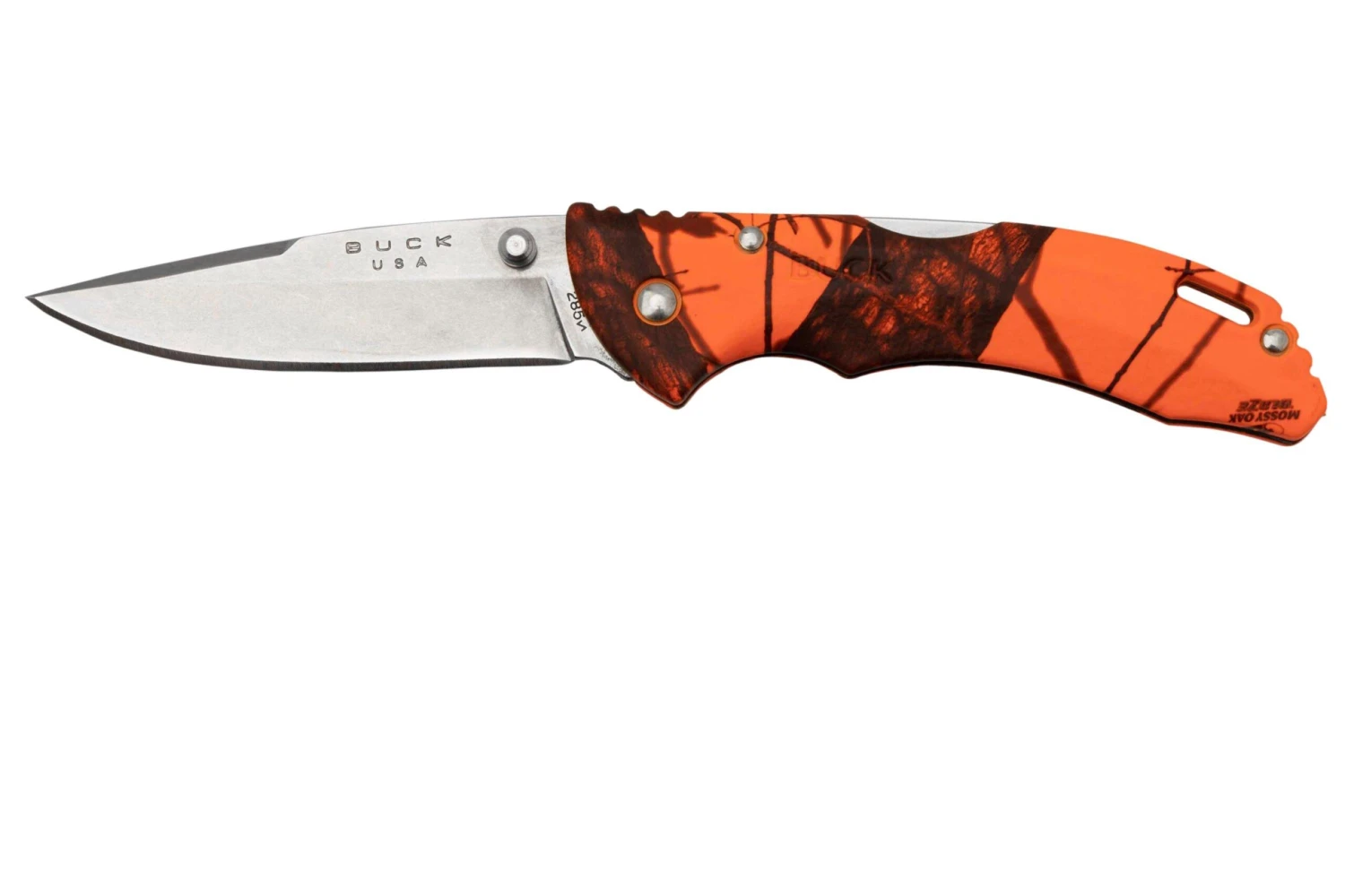Buck Bantam BLW, Mossy Oak, Blaze Orange Camo 0285CMS9 Navaja 3 Buck Bantam BLW, Mossy Oak, Blaze Orange Camo 0285CMS9 Navaja