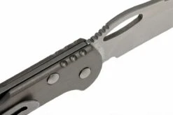 Buck 726 Mini Spitfire 0726GYS-B Plain Edge, Gris -Knives And Tools Comercio BUCK0726GYS B 05 buck 726 mini spitfire buck0726gys b 05