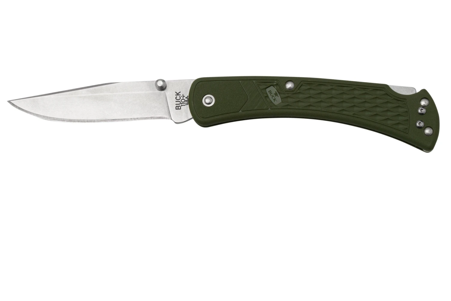 Buck 110 Slim Knife Select OD Green 0110ODS2 Navaja 4 Buck 110 Slim Knife Select OD Green 0110ODS2 Navaja - Imagen 2