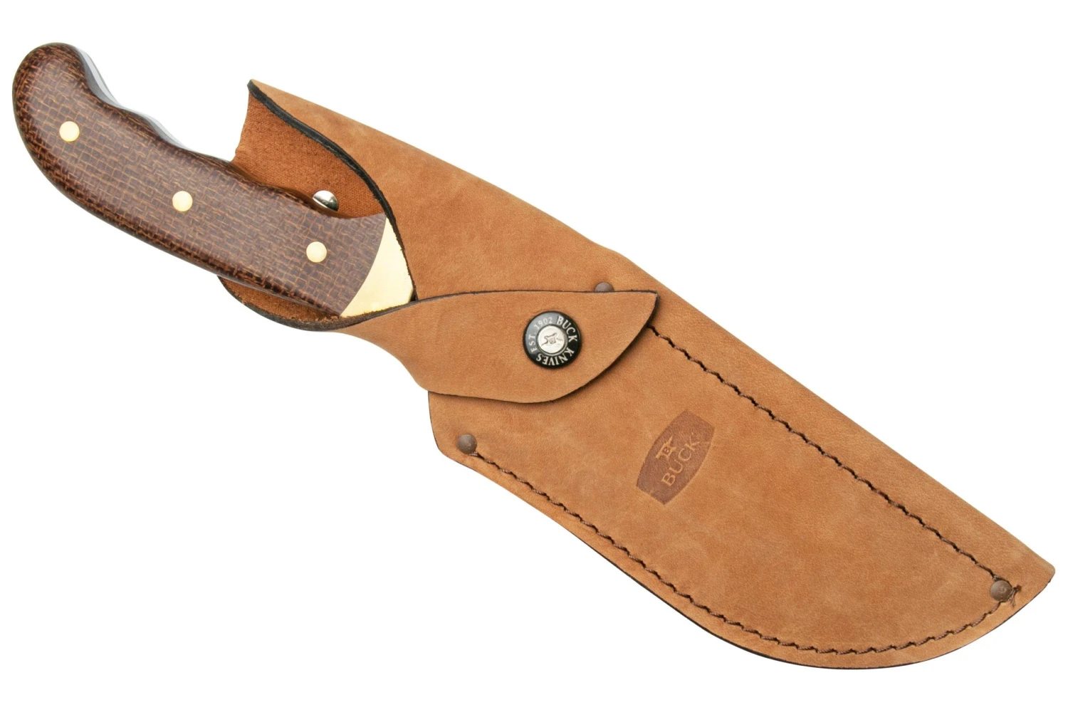 Buck Kalinga Brown Burlap Limited Edition 401BRSLE Cuchillo De Caza 10 Buck Kalinga Brown Burlap Limited Edition 401BRSLE Cuchillo De Caza - Imagen 8