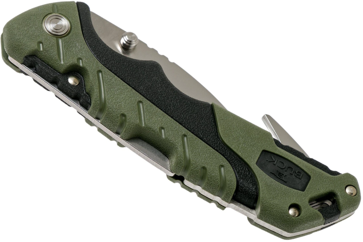 Buck Folding Pursuit Guthook Large 660GRG Cuchillo De Caza 6 Buck Folding Pursuit Guthook Large 660GRG Cuchillo De Caza - Imagen 4