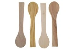 BeaverCraft BB2 Spoon Carving Blanks Tilo, Cereza, Mora, Nuez De Nogal