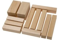 BeaverCraft Wood Carving Blocks BW12, 12 Piezas