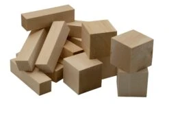 BeaverCraft Wood Carving Blocks BW18, Juego De 18 Piezas De Bloques De Madera Para Tallar Madera