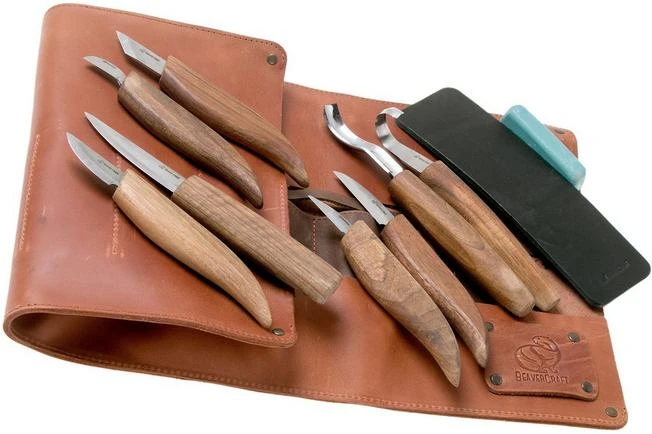 BeaverCraft Extended Wood Carving Set S18x Limited Edition, Set De Tallado De Madera 3 BeaverCraft Extended Wood Carving Set S18x Limited Edition, Set De Tallado De Madera
