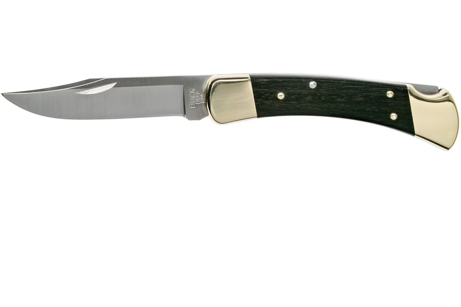 Buck 110 Folding Hunter Ebony Navaja 3 Buck 110 Folding Hunter Ebony Navaja