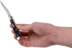 Case Mini Trapper Navy Blue Bone, Rogers Jig, 7321 6207 SS Navaja 11 Case Mini Trapper Navy Blue Bone, Rogers Jig, 7321 6207 SS Navaja -Knives And Tools Comercio CE07321 05 case