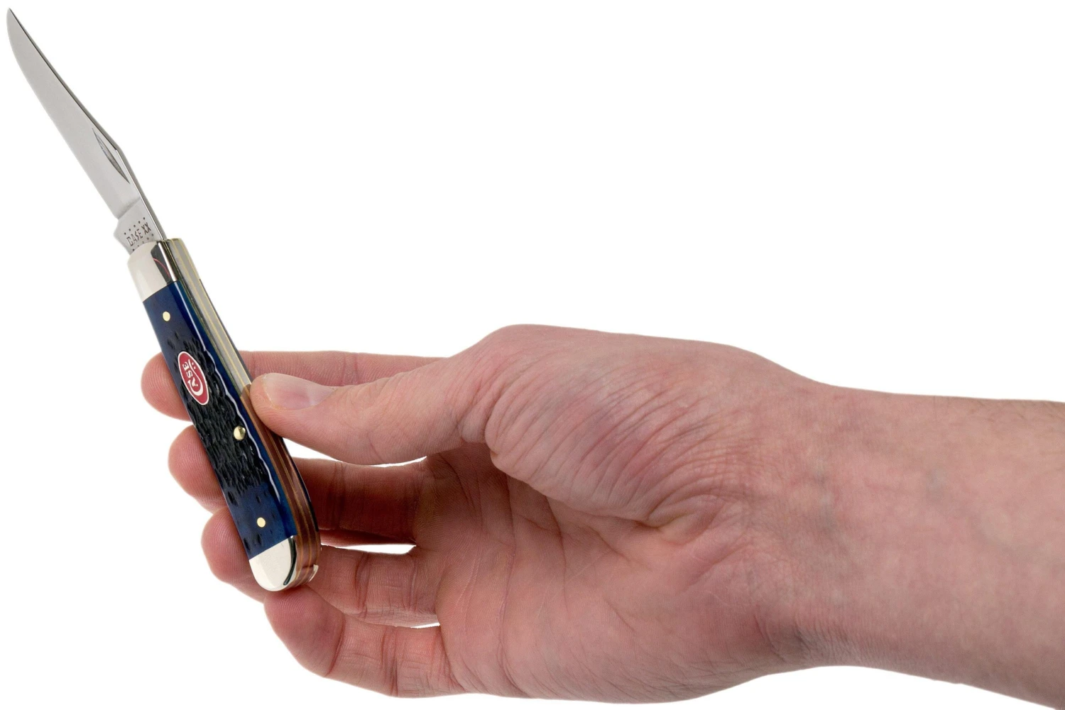 Case Mini Trapper Navy Blue Bone, Rogers Jig, 7321 6207 SS Navaja 7 Case Mini Trapper Navy Blue Bone, Rogers Jig, 7321 6207 SS Navaja - Imagen 5