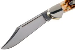 Case Mini Copperlock Amber Jigged Bone, 00133, 61749L SS Navaja -Knives And Tools Comercio CE133 03 case ce133 03