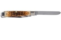 Case Trapper Amber Jigged Bone, 00164, 6254 SS Navaja -Knives And Tools Comercio CE164 02 case ce164 02