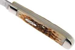 Case Trapper Amber Jigged Bone, 00164, 6254 SS Navaja -Knives And Tools Comercio CE164 08 case ce164 08