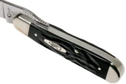 Case Russlock Rough Black Synthetic, 18224, 61953L SS Navaja -Knives And Tools Comercio CE18224 06 case