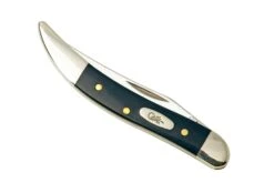Case Small Texas Toothpick Navy Blue Synthetic, 23617, 4254 SS Navaja -Knives And Tools Comercio CE23617 06 case