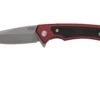 Case The Marilla, Red Anodized Aluminum, S35VN, Black G10 Inlay, 25881 Navaja -Knives And Tools Comercio CE25881 01 case