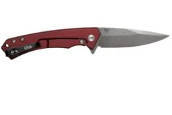 Case The Marilla, Red Anodized Aluminum, S35VN, Black G10 Inlay, 25881 Navaja -Knives And Tools Comercio CE25881 02 case