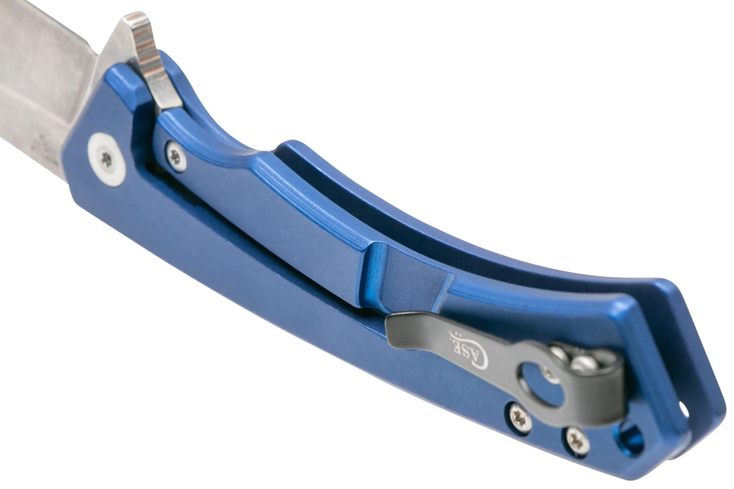 Case The Marilla, Blue Anodized Aluminum, S35VN, Black G10 Inlay, 25882 Navaja 7 Case The Marilla, Blue Anodized Aluminum, S35VN, Black G10 Inlay, 25882 Navaja - Imagen 5