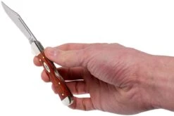 Case Mini Copperlock Smooth Chestnut Bone, 28704, 61749L SS Navaja -Knives And Tools Comercio CE28704 07 case ce28704 07