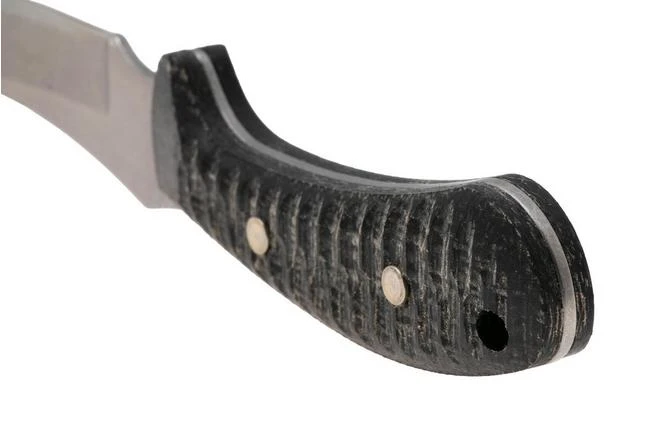 Case Ridgeback Hunter 30593, Stonewashed Stainless Steel, Black Burlap Laminate, Cuchillo De Caza 6 Case Ridgeback Hunter 30593, Stonewashed Stainless Steel, Black Burlap Laminate, Cuchillo De Caza - Imagen 4