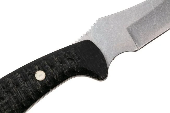 Case Ridgeback Hunter 30593, Stonewashed Stainless Steel, Black Burlap Laminate, Cuchillo De Caza 7 Case Ridgeback Hunter 30593, Stonewashed Stainless Steel, Black Burlap Laminate, Cuchillo De Caza - Imagen 5