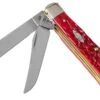 Case Mini Trapper Dark Red Bone, Peach Seed Jig, 31952, 6207 CV Navaja -Knives And Tools Comercio CE31952 01 case