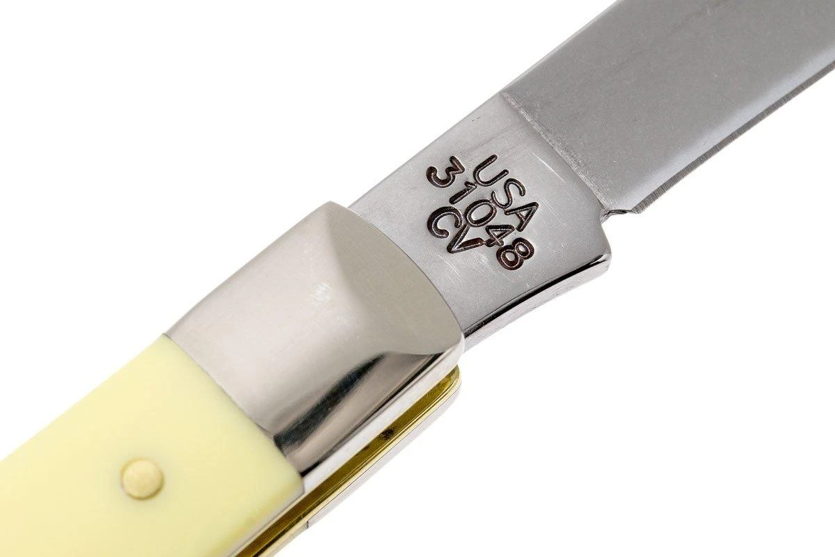 Case Slimline Trapper Yellow Synthetic, 00031, 31048 CV Navaja 10 Case Slimline Trapper Yellow Synthetic, 00031, 31048 CV Navaja - Imagen 8