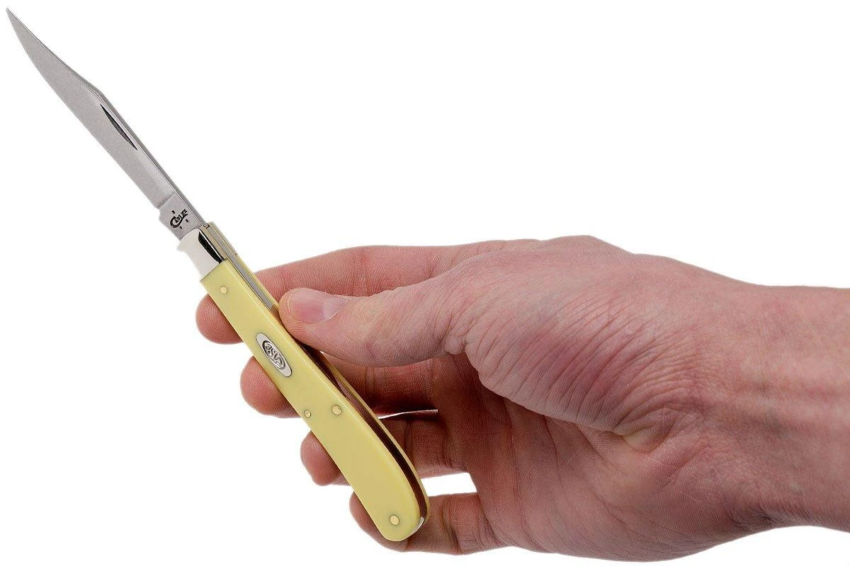 Case Slimline Trapper Yellow Synthetic, 00031, 31048 CV Navaja 11 Case Slimline Trapper Yellow Synthetic, 00031, 31048 CV Navaja - Imagen 9