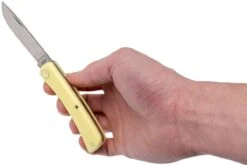 Case Sod Buster Jr. Yellow Synthetic, 00032, 3137 CV Navaja 19 Case Sod Buster Jr. Yellow Synthetic, 00032, 3137 CV Navaja -Knives And Tools Comercio CE32 09 case ce32 09