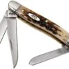 Case Medium Stockman Amber Jigged Bone, 00042, 6318 SS Navaja -Knives And Tools Comercio CE42 01 case ce42 01