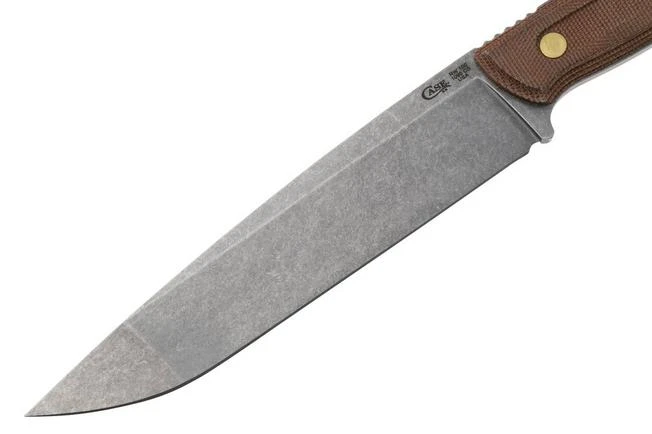 Case Roland Welker RW100 50628 Smooth Natural Micarta 1095 CS Cuchillo De Outdoor 5 Case Roland Welker RW100 50628 Smooth Natural Micarta 1095 CS Cuchillo De Outdoor - Imagen 3