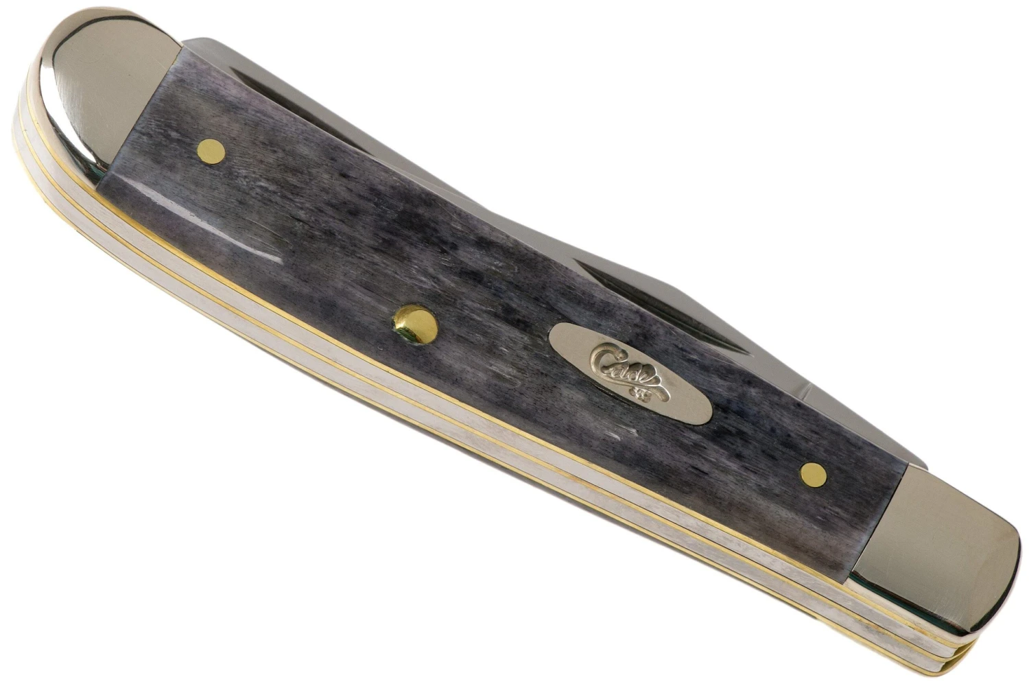 Case Mini Trapper Pocket Worn Grey Bone, Crandall Jig, 58414, 6207 CV Navaja 6 Case Mini Trapper Pocket Worn Grey Bone, Crandall Jig, 58414, 6207 CV Navaja - Imagen 4