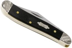 Case Peanut Ebony Wood, Worked Bolsters, 59674, 7220 SS Navaja 10 Case Peanut Ebony Wood, Worked Bolsters, 59674, 7220 SS Navaja -Knives And Tools Comercio CE59674 04 case