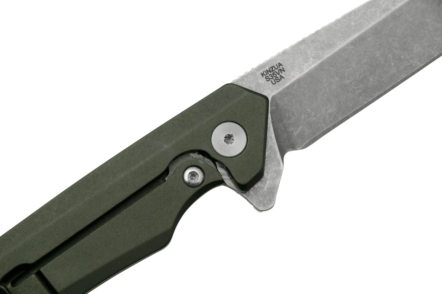Case Kinzua Spearpoint, OD Green Anodized Aluminum, S35VN, 64659 Navaja 7 Case Kinzua Spearpoint, OD Green Anodized Aluminum, S35VN, 64659 Navaja - Imagen 5