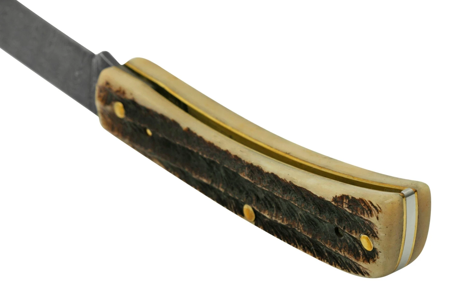 Case Sod Buser Jr 77461 Damascus Vintage Bone, Navaja 6 Case Sod Buser Jr 77461 Damascus Vintage Bone, Navaja - Imagen 4