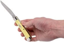 Case Trapper Yellow Synthetic, 80161, 6254 SS Navaja -Knives And Tools Comercio CE80161 09 case ce80161 09