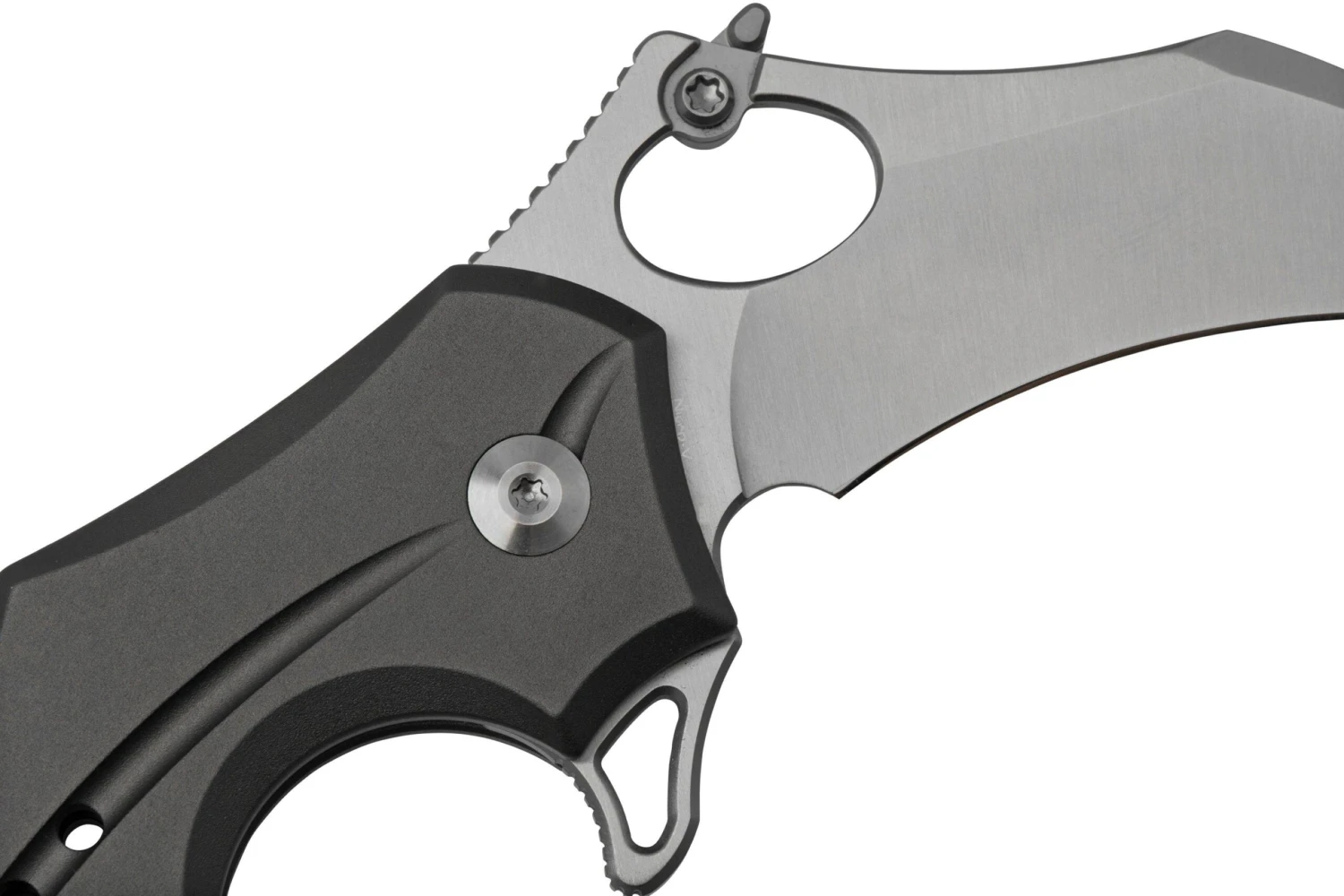 Civivi Incisor II C16016B-3 Gray Aluminium, Satin Hawkbill Navaja Karambit 7 Civivi Incisor II C16016B-3 Gray Aluminium, Satin Hawkbill Navaja Karambit - Imagen 5
