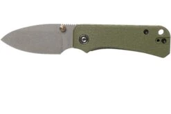 Civivi Baby Banter C19068S-5 Green G10, Stonewashed Navaja, Ben Petersen Design