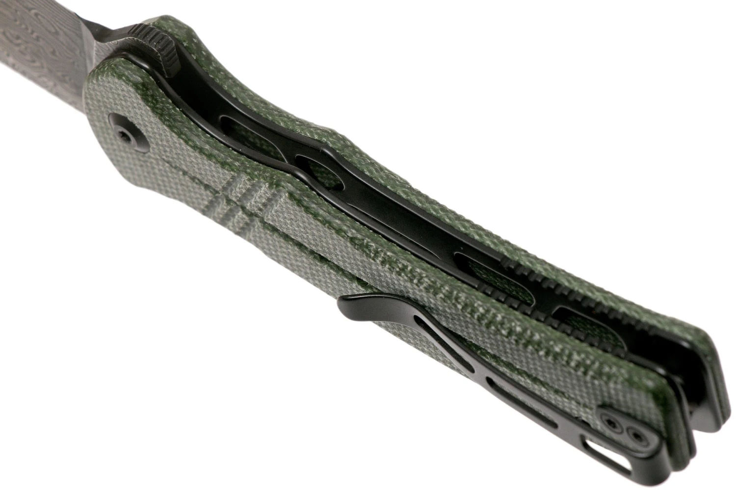 Civivi Cogent C20038D-DS1 Damascus Plain Edge, Green Micarta Navaja 7 Civivi Cogent C20038D-DS1 Damascus Plain Edge, Green Micarta Navaja - Imagen 5