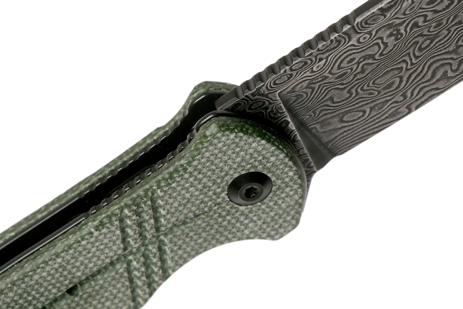 Civivi Cogent C20038D-DS1 Damascus Plain Edge, Green Micarta Navaja 8 Civivi Cogent C20038D-DS1 Damascus Plain Edge, Green Micarta Navaja - Imagen 6