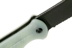 Civivi Cogent C20038E-3 Blackwashed Serrated Edge, Natural G10 Navaja -Knives And Tools Comercio CIC20038E 3 06 civivi