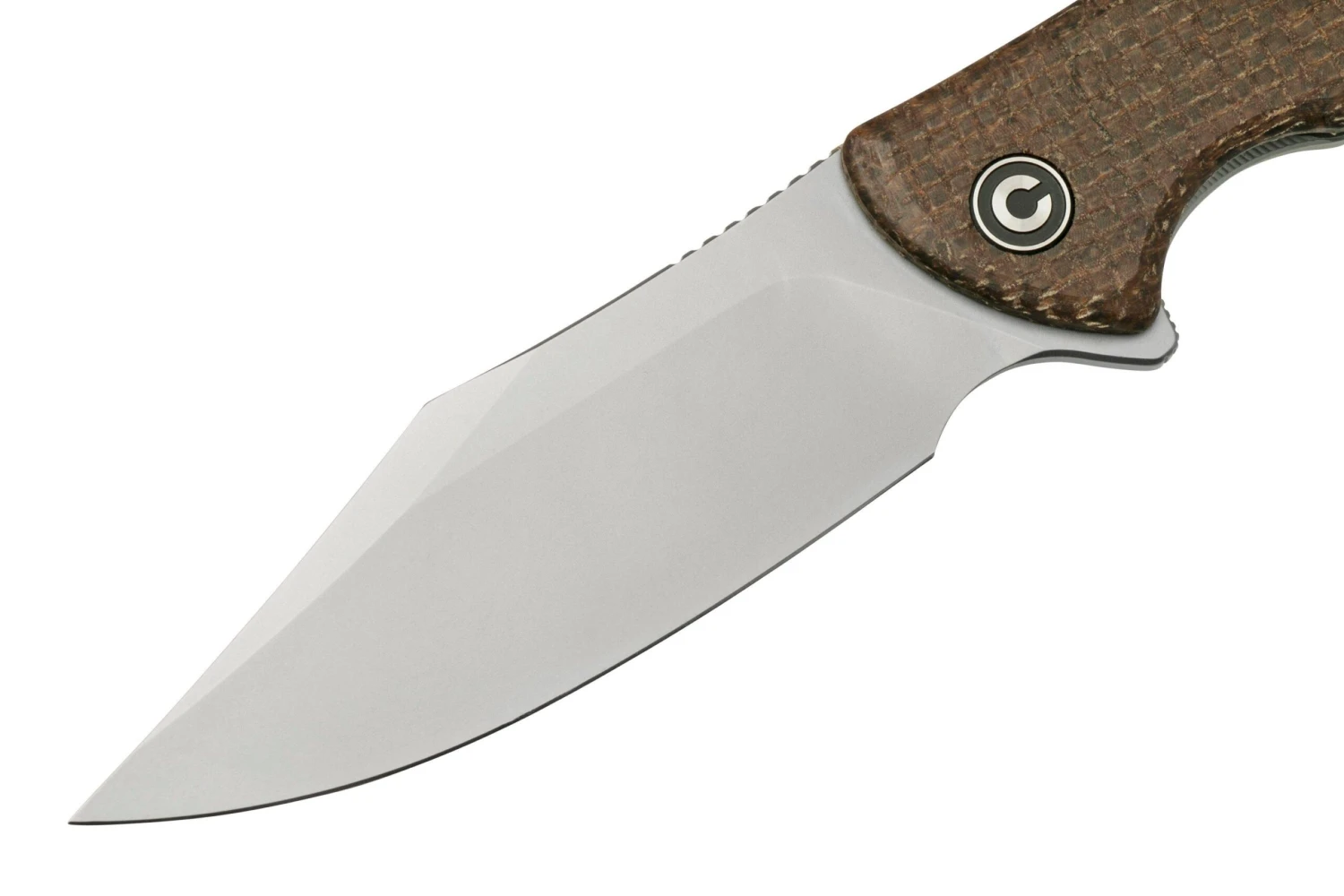 Civivi Sinisys, Brown Burlap Micarta, C20039-2 Navaja 5 Civivi Sinisys, Brown Burlap Micarta, C20039-2 Navaja - Imagen 3