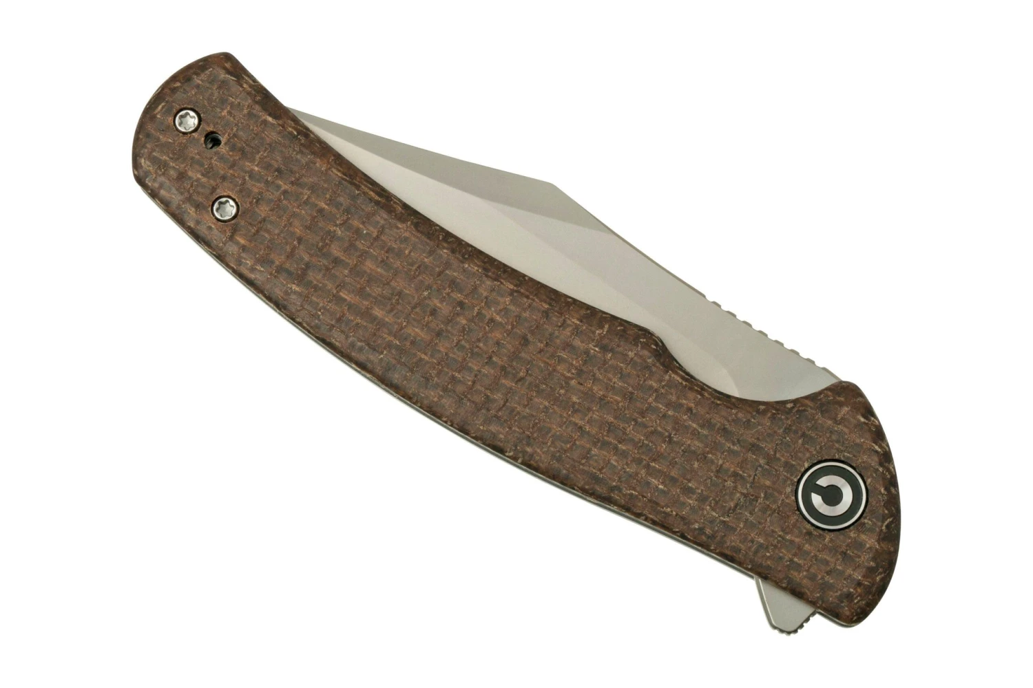 Civivi Sinisys, Brown Burlap Micarta, C20039-2 Navaja 8 Civivi Sinisys, Brown Burlap Micarta, C20039-2 Navaja - Imagen 6