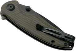 Civivi Pintail C2020C Black, Dark Green Micarta Navaja -Knives And Tools Comercio CIC2020C 04 civivi