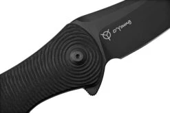 Civivi Synergy 4 C21018A-1 Black G10, Nitro-V Blade Black Trailing Point, Navaja, Diseño De Jim O'Young -Knives And Tools Comercio CIC21018A 1 05 civivi
