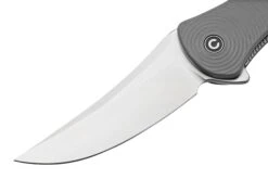 Civivi Synergy 4 C21018A-2 Gray G10, Nitro-V Blade, Satin Trailing Point, Navaja, Diseño De Jim O'Young -Knives And Tools Comercio CIC21018A 2 03 civivi