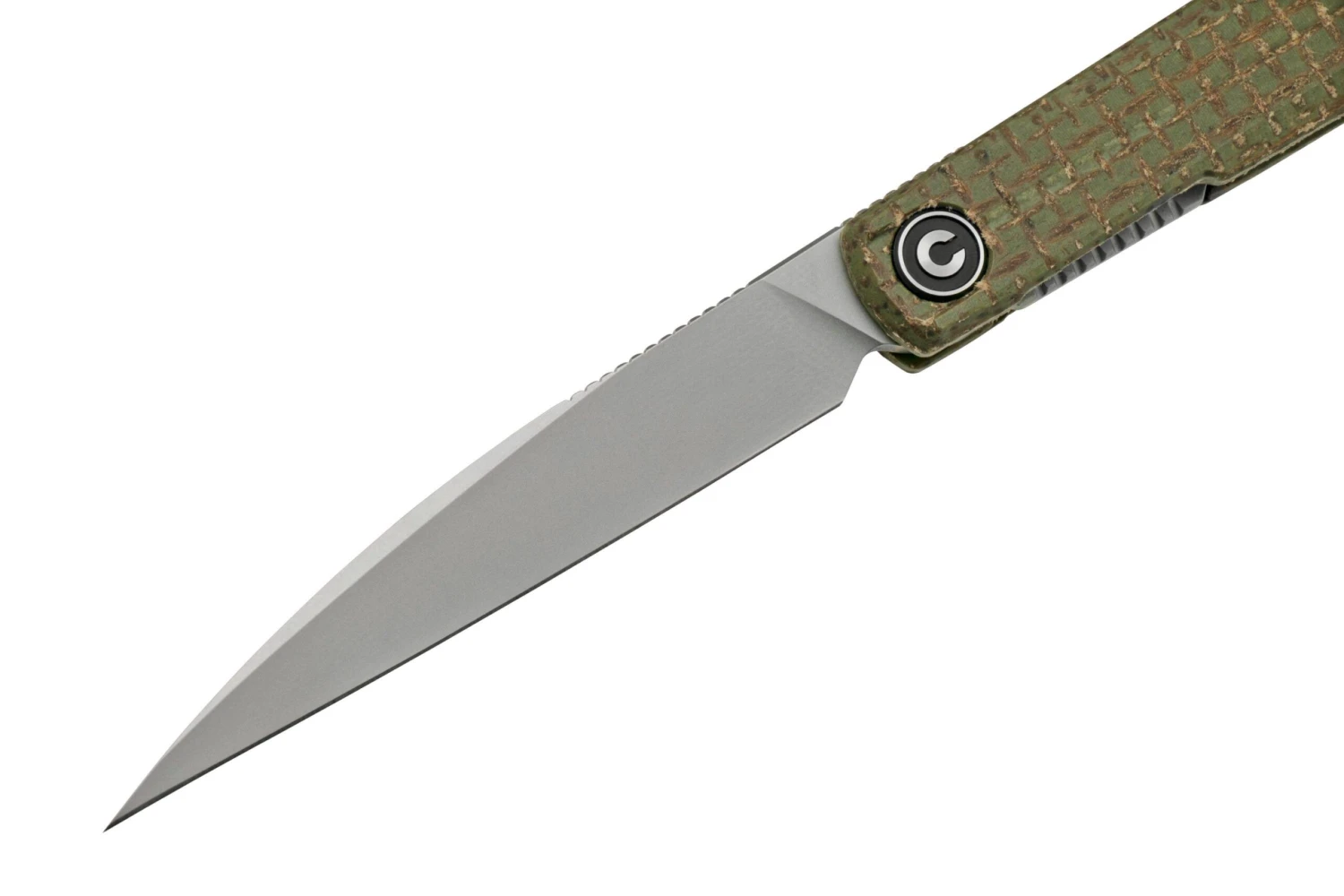 Civivi Clavi C21019-3 Green Micarta Navaja, Ostap Hel Design 5 Civivi Clavi C21019-3 Green Micarta Navaja, Ostap Hel Design - Imagen 3