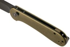 Civivi Elementum Button Lock C2103B Black, Olive Micarta Navaja -Knives And Tools Comercio CIC2103B 07 civivi