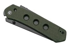 Civivi Vision FG C22036-3 Green Micarta, Black Nitro-V Blade, Navaja, Diseño De Snecx Tan -Knives And Tools Comercio CIC22036 3 06 civivi